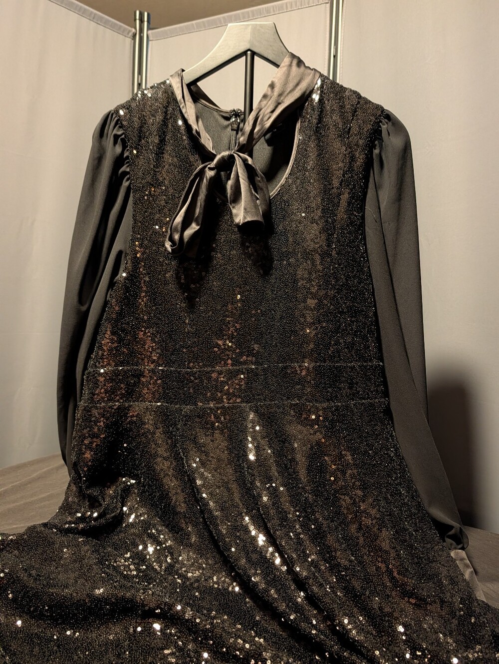 Torrid Sylvia Mollie Sequin Dress Bow 16 Beautiful